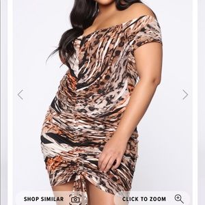 On the Wild Side Mini Dress